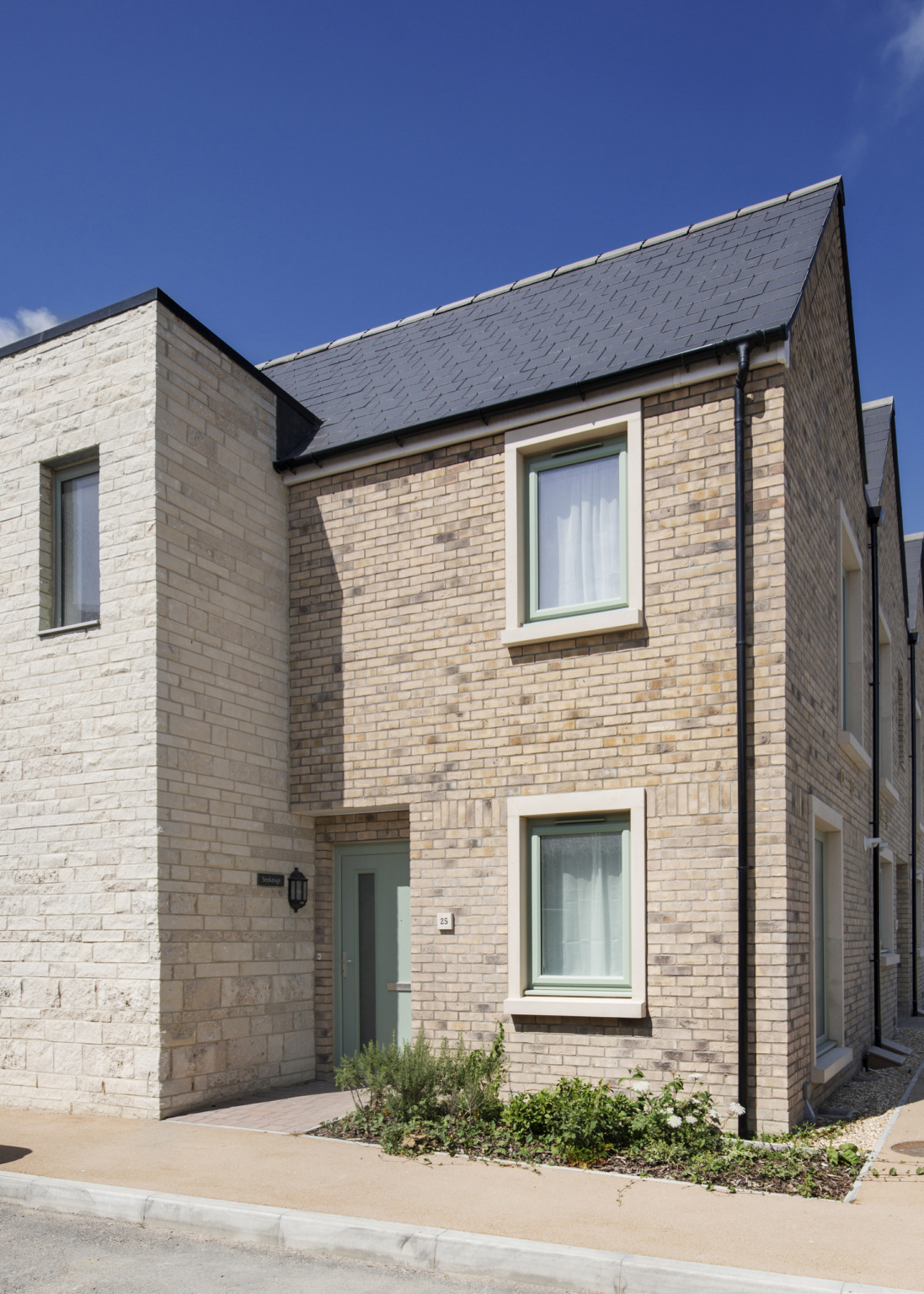 contemporary new home