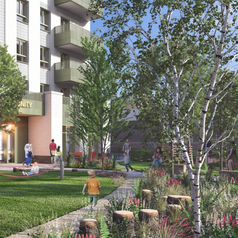 Social Housing Landscape Design