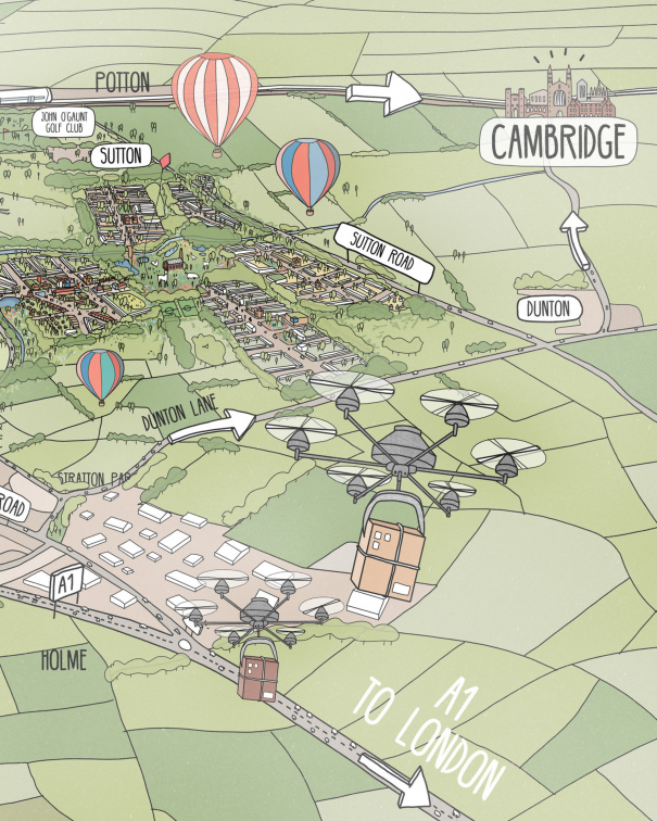 Landscape-led urban extension