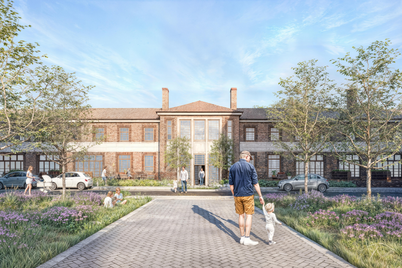 BHC-BWB_HTA-A_CGI_BurstedWood_250812_Central Courtyard-Landscape